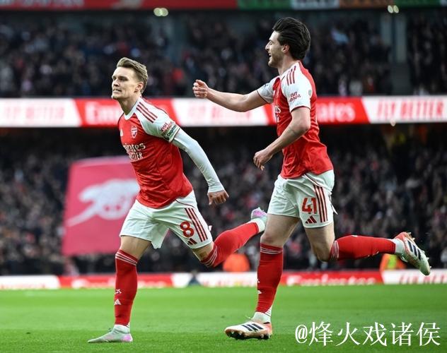 英超-厄德高建功赖斯乌龙助攻 阿森纳2-1险胜布赖顿