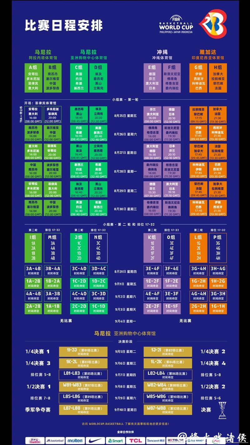 2023年世界杯赛程发布时间已公布:详细时间表揭秘 2023年世界杯赛程发布时间已公布:详细时间表揭秘